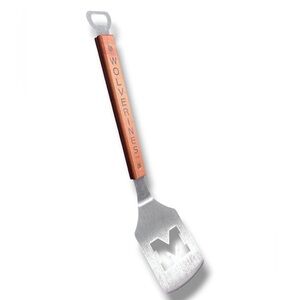THE SPORTULA BBQ Spatula University of Michigan Logo Wolverines Laser Engraved